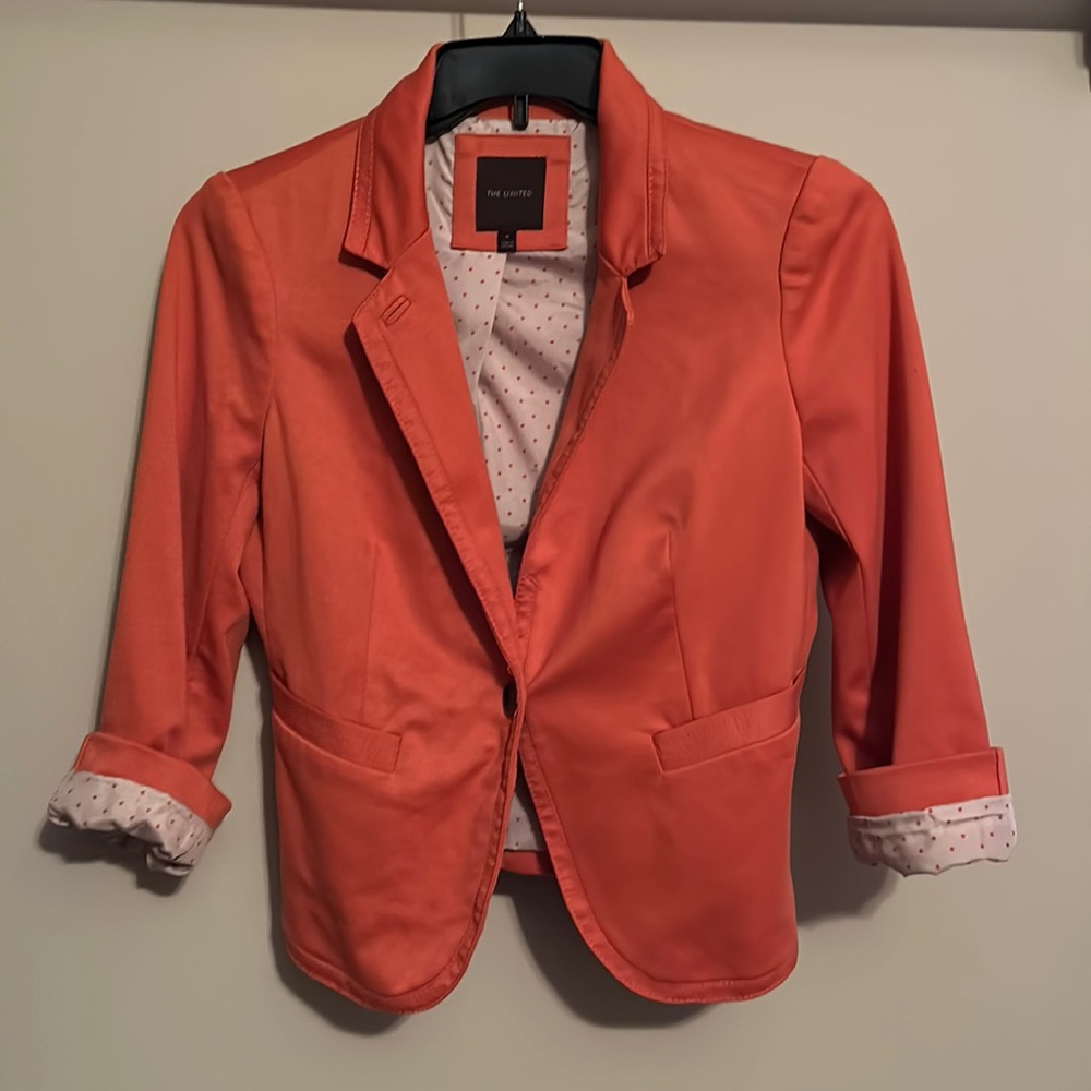 The Limited Women’s Med. orange blazer